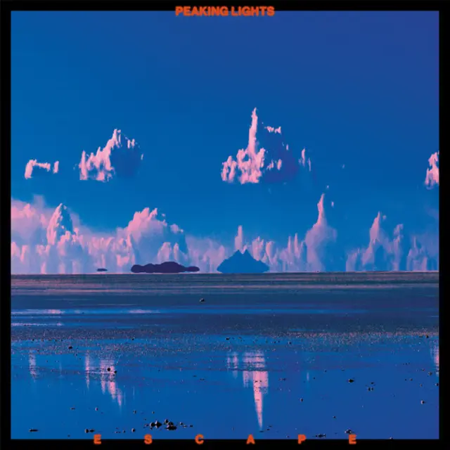 Cover artwork for PEAKING LIGHTS - E S C A P E