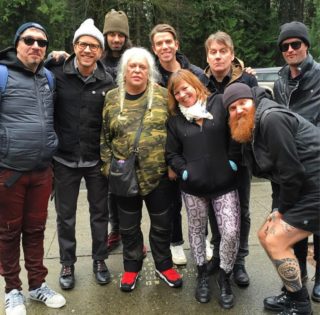 RIP Genesis P-Orridge. This pic is when my old band ran into Psychic TV at a rest stop in northern california a few years back.